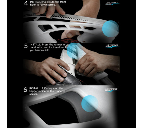 Стакан для коньков BAUER Tuuk Lightspeed EDGE Holder SR Стакан для коньков BAUER Tuuk Lightspeed EDGE Holder SR
