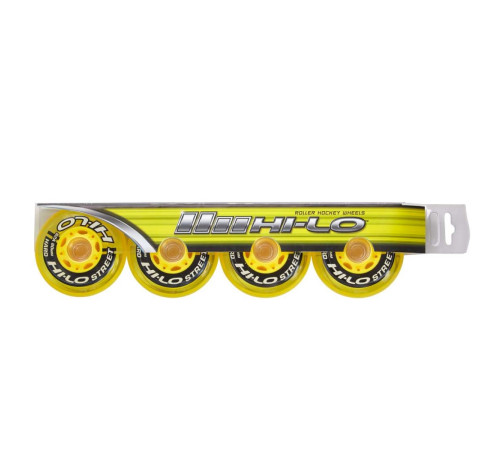 Колеса для роликов BAUER HI-LO STREET 82A 72MM (4 шт.) Колеса для роликов BAUER HI-LO STREET 82A 72MM (4 шт.)