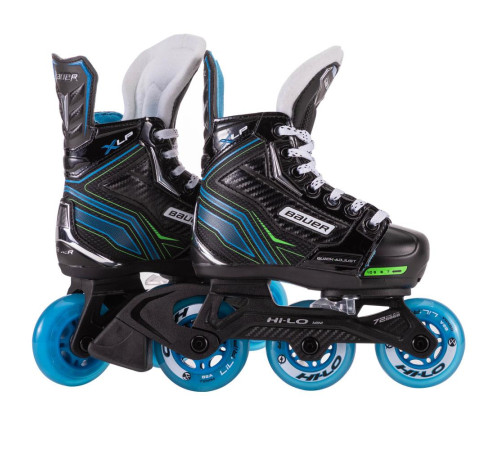 Коньки роликовые BAUER X-LP ADJUSTABLE YTH Коньки роликовые BAUER X-LP ADJUSTABLE YTH