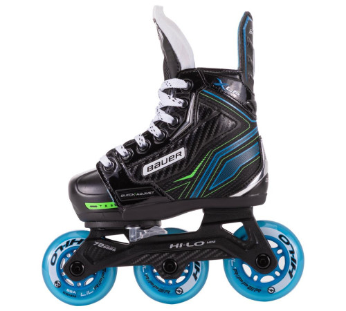 Коньки роликовые BAUER X-LP ADJUSTABLE YTH Коньки роликовые BAUER X-LP ADJUSTABLE YTH
