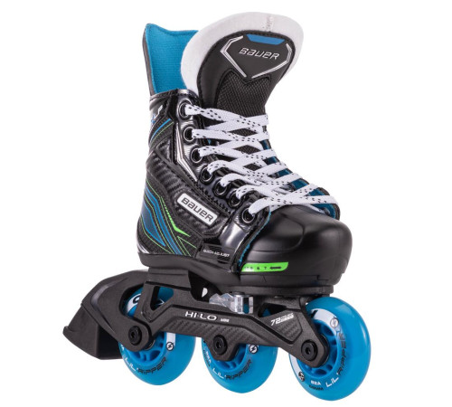 Коньки роликовые BAUER X-LP ADJUSTABLE YTH Коньки роликовые BAUER X-LP ADJUSTABLE YTH