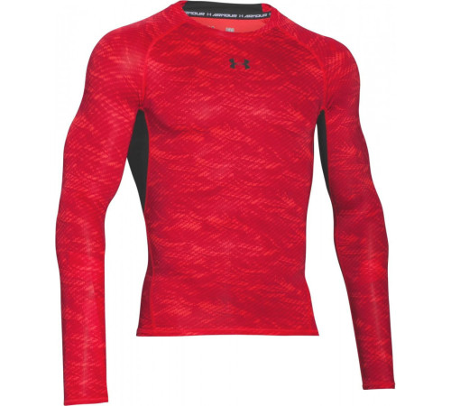 Нательное белье (майка с длинным рукавом) UNDER ARMOUR HG PRINTED LS COMPRESSION SR Нательное белье (майка с длинным рукавом) UNDER ARMOUR HG PRINTED LS COMPRESSION SR