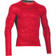 Нательное белье (майка с длинным рукавом) UNDER ARMOUR HG PRINTED LS COMPRESSION SR