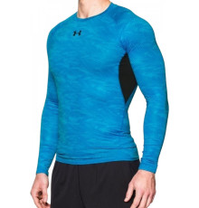 Нательное белье (майка с длинным рукавом) UNDER ARMOUR HG PRINTED LS COMPRESSION SR