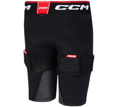 Нательное белье (шорты с раковиной) CCM COMPRESSION WITH GEL SHORT JOCK JR