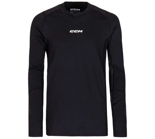 Нательное белье (майка с длинным рукавом) CCM COMPRESSION LS TOP WITH GEL JR
