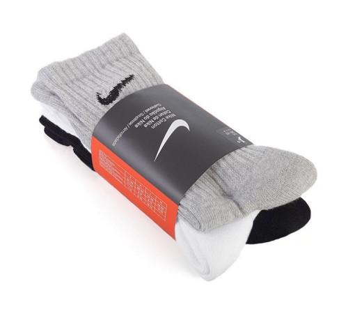 Носки NIKE VALUE COTTON CREW (3 пары) Носки NIKE VALUE COTTON CREW (3 пары)