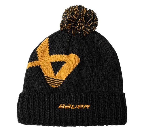 Шапка BAUER INTARSIA KNIT POM YTH Шапка BAUER INTARSIA KNIT POM YTH
