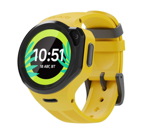 Смартчасы ELARI KidPhone 4GR, 1.3", желтый Смартчасы ELARI KidPhone 4GR, 1.3", желтый