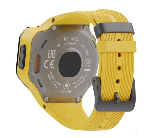 Смартчасы ELARI KidPhone 4GR, 1.3", желтый Смартчасы ELARI KidPhone 4GR, 1.3", желтый