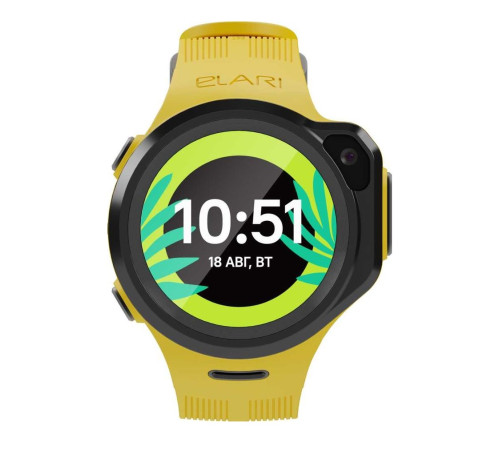 Смартчасы ELARI KidPhone 4GR, 1.3", желтый Смартчасы ELARI KidPhone 4GR, 1.3", желтый